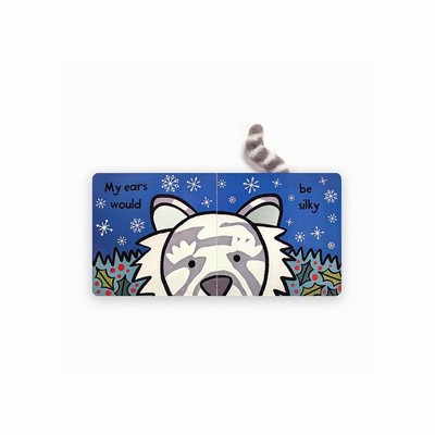 Jellycat If I Were a Snow Tiger Board Books UK | 86402KQJC